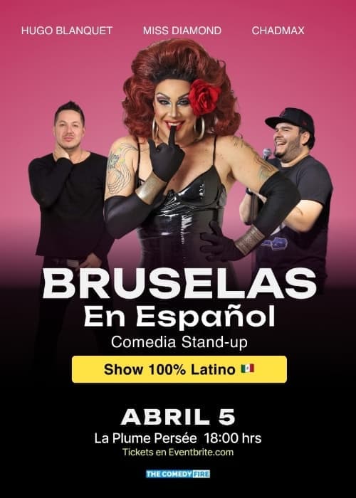 STAND UP CON HUGO BLANQUET EN BRUSELAS