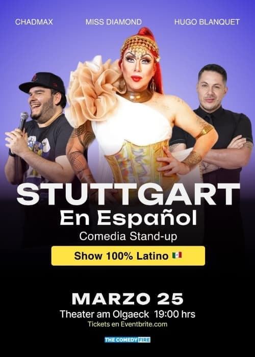 STAND UP CON HUGO BLANQUET EN STUTTGART