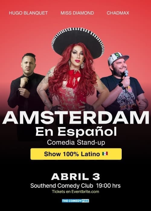 STAND UP CON HUGO BLANQUET EN AMSTERDAM
