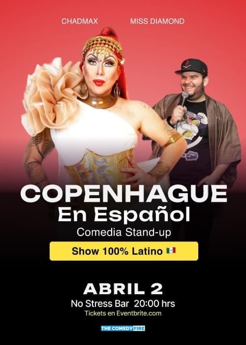 STAND UP CON HUGO BLANQUET EN COPENHAGUE