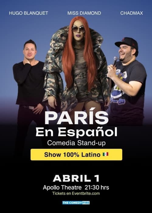 STAND UP CON HUGO BLANQUET EN PARIS