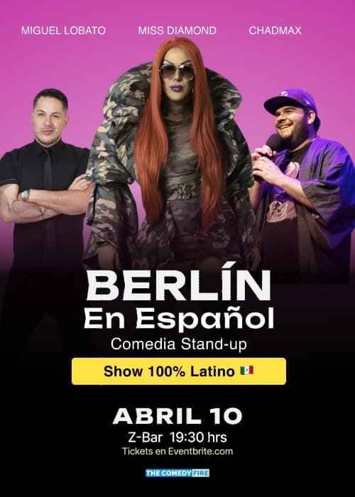 STAND UP CON HUGO BLANQUET EN BERLIN