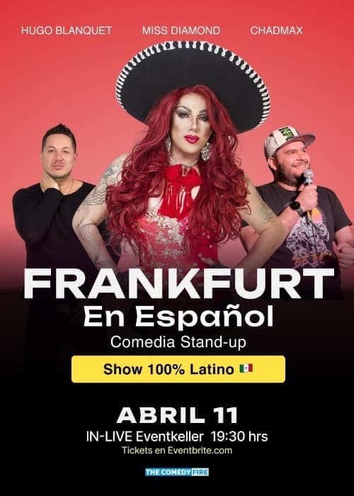 STAND UP CON HUGO BLANQUET EN FRANKFURT